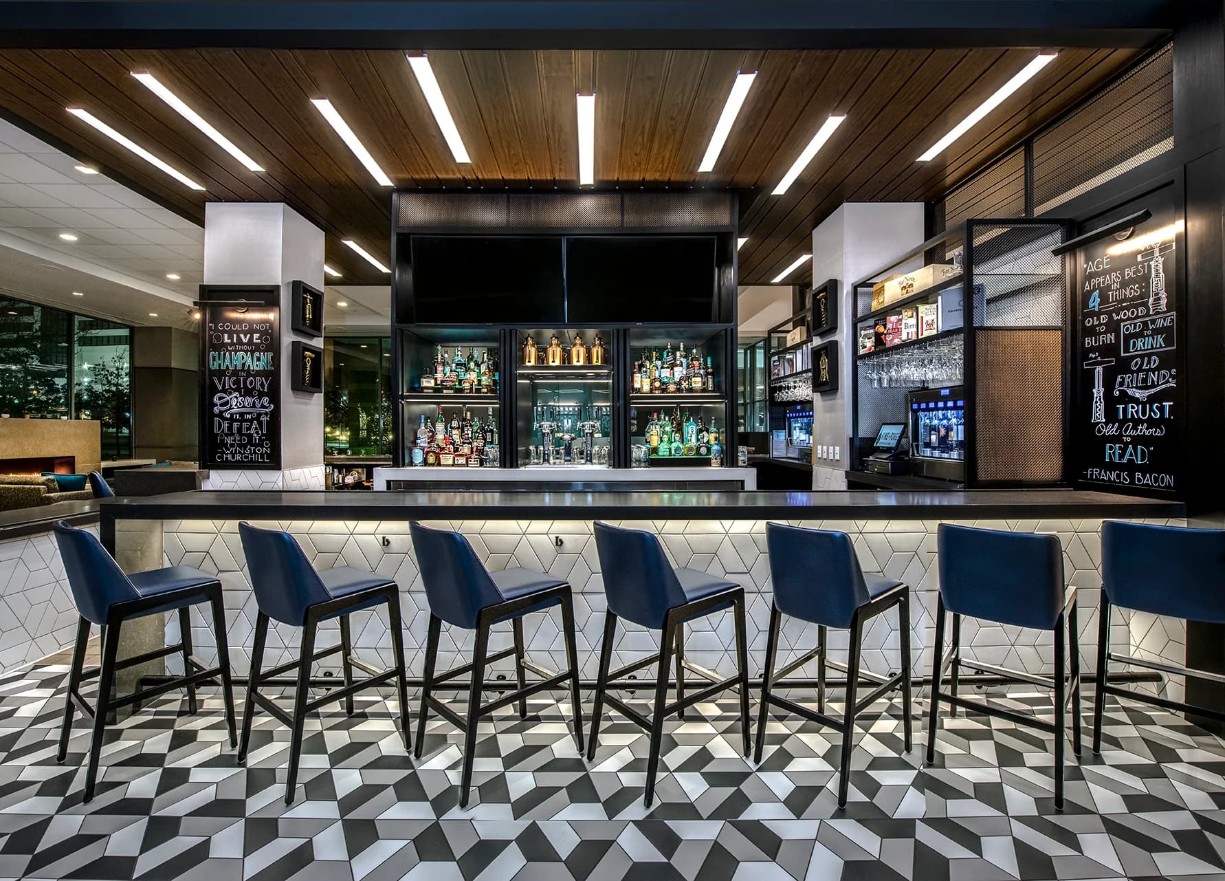 The Vine and Forge bar inside Sonesta Columbus Downtown