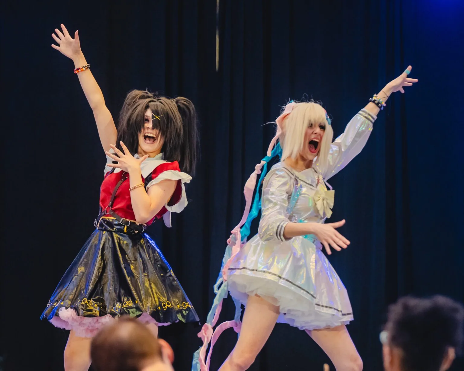 Masquerade contestants sharing the Matsuricon stage.