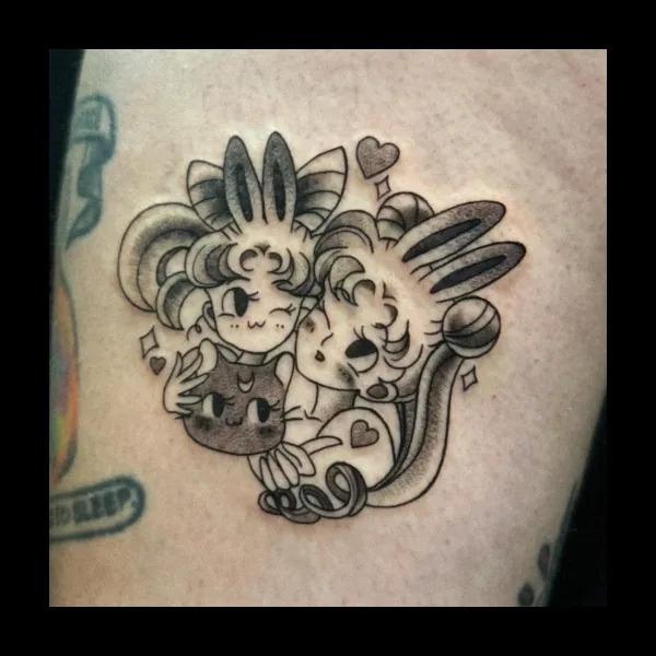 Benney tattoo portfolio piece 1.
