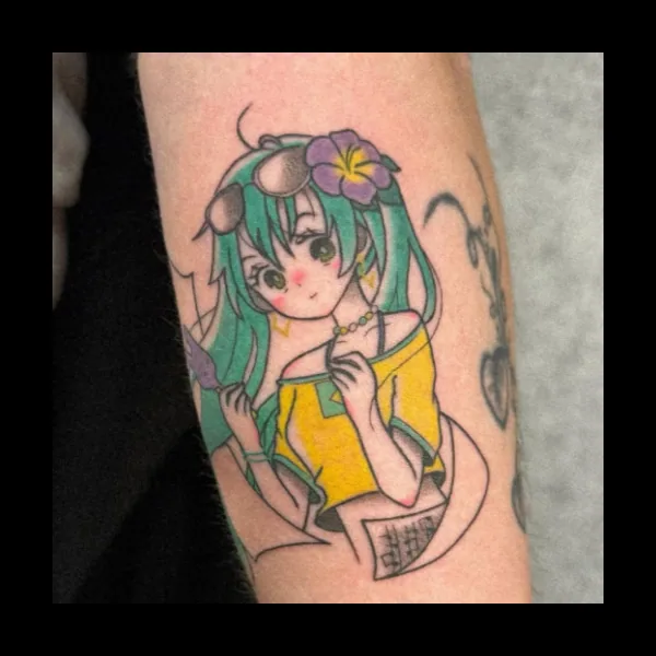 Benney tattoo portfolio piece 3.