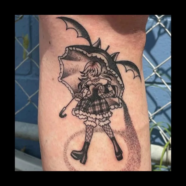 Sophie tattoo portfolio piece 4.
